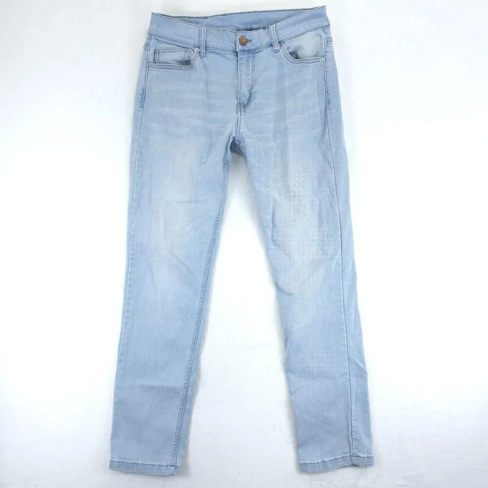 Mugsy Grands Mens Jeans Denim Light Wash Size Measures 30x29 - Picture 1 of 9